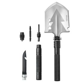 Survival Shovel 8 in 1 Camping Shovel Folding Multitool Portable Compact