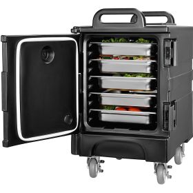 Insulated Food Pan Carrier Stackable Catering Dishbox 81QT Chafing Dish (Default: Default)