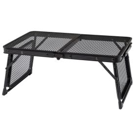 3ft Black Outdoor Folding Table (Color: Black)
